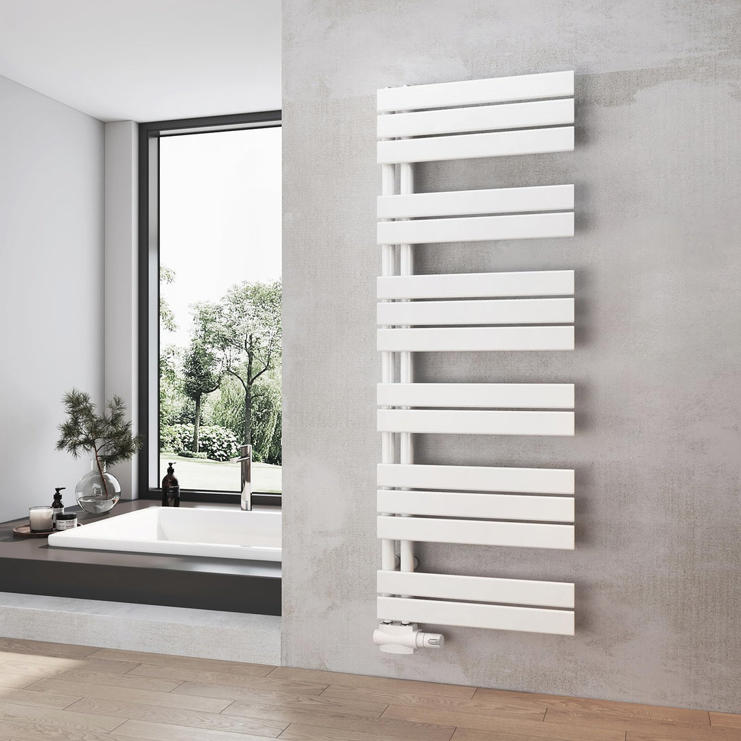 Heilmetz Badheizkörper Weiss Handtuchtrockner Heizung 500 x 1385 mm Bad Heizkörper Handtuchheizkörpe