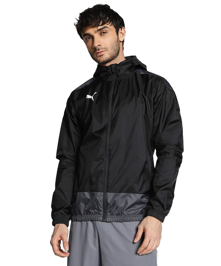PUMA Herren, teamGOAL 23 Training Rain Jacket Trainingsjacke Puma Black-Asphalt XS, Puma Black-Aspha