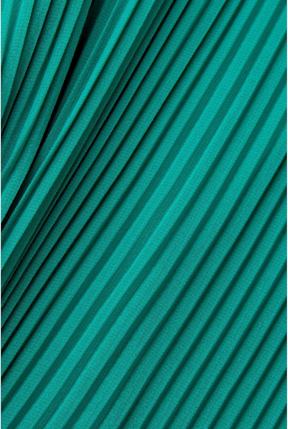 Esprit Collection Ärmelloses Plisseekleid, LENZING™ ECOVERO™ S 305/Emerald Green, S 305/Emerald Gree