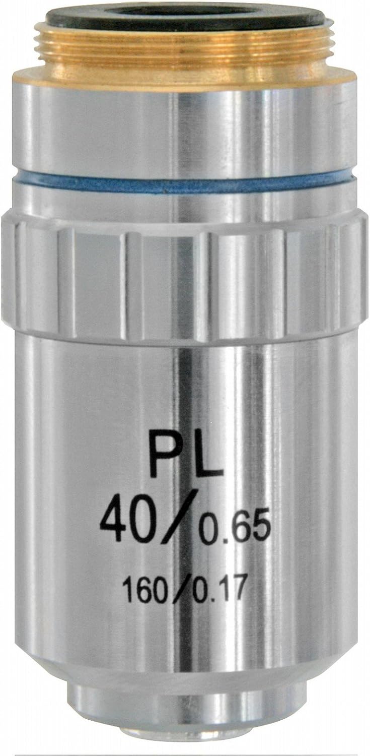 Bresser Objektiv, 5941540, DIN-PL 40x planachromatisch (Mikroskop), 40x
