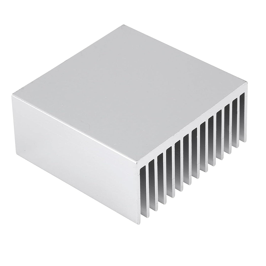 4 x 50 mm Aluminium-Kühlkörper, 50 x 50 x 20 mm, Kühlkörper-Set für GPU, CPU, LED-Chipsatz, Kühlkörp