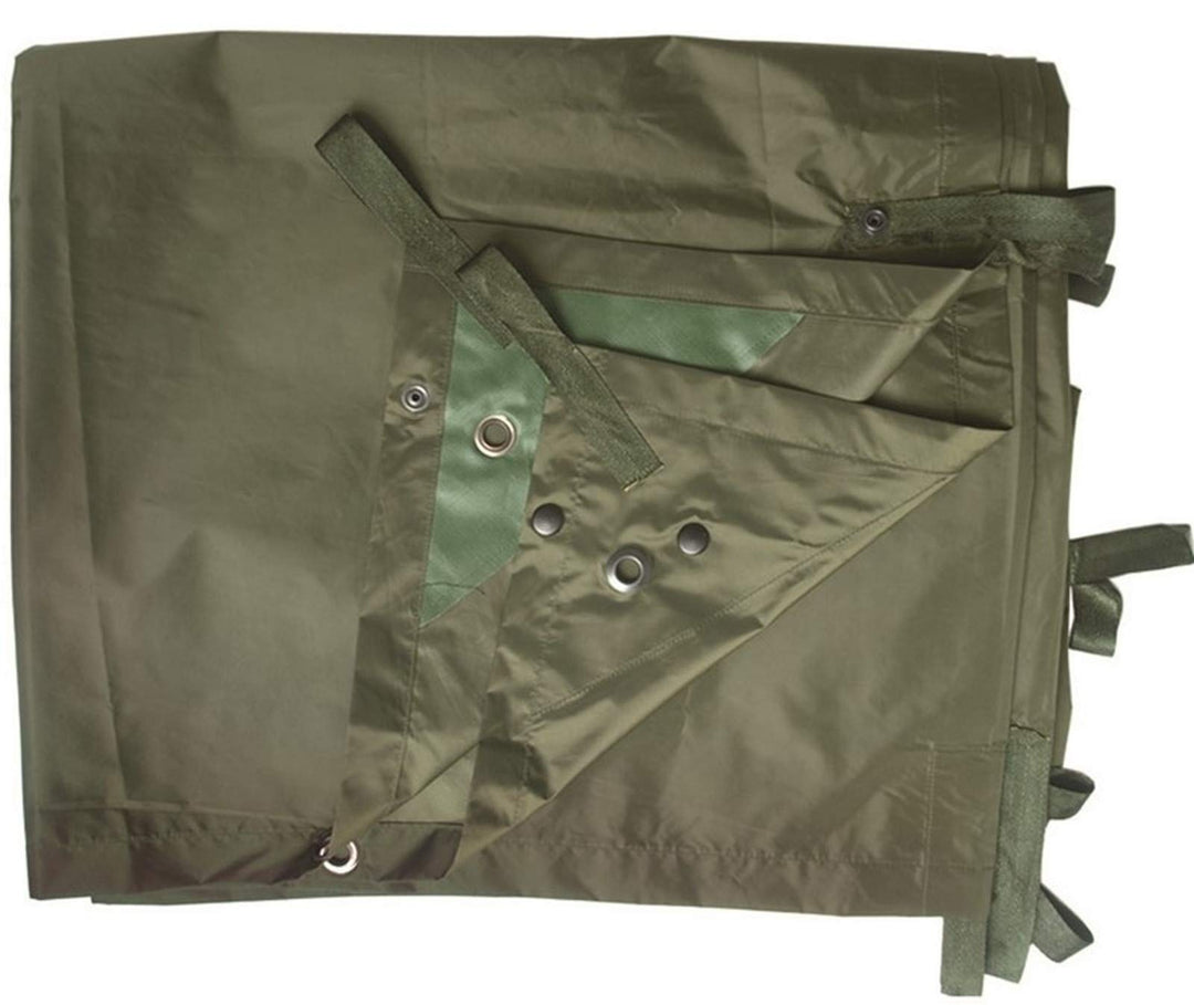 Mil-Tec Unisex – Erwachsene Basha Mehrzweckplane, Oliv, Einheitsgrösse, Oliv