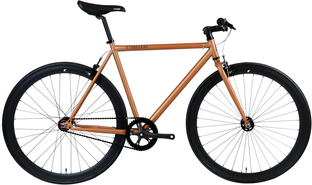 FabricBike Original Fixed Gear Bike, 28-Zoll-Rad mit festem Ritzel, Single Speed-Fahrrad, Hi-Ten Sta