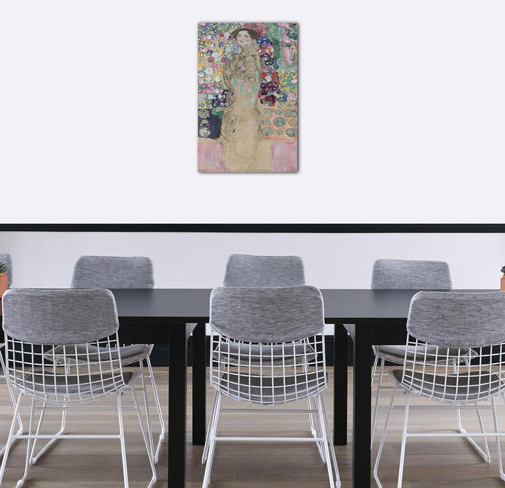 Printed Paintings Leinwand (60x80cm): Gustav Klimt - Ria Munk III (1917) 60x80 cm, 60x80 cm