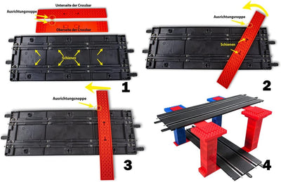Carrera GO!!! Build 'n Race Rennstrecken-Set für Kinder ab 6 Jahren & Erwachsene I 4,9m Rennbahn mit