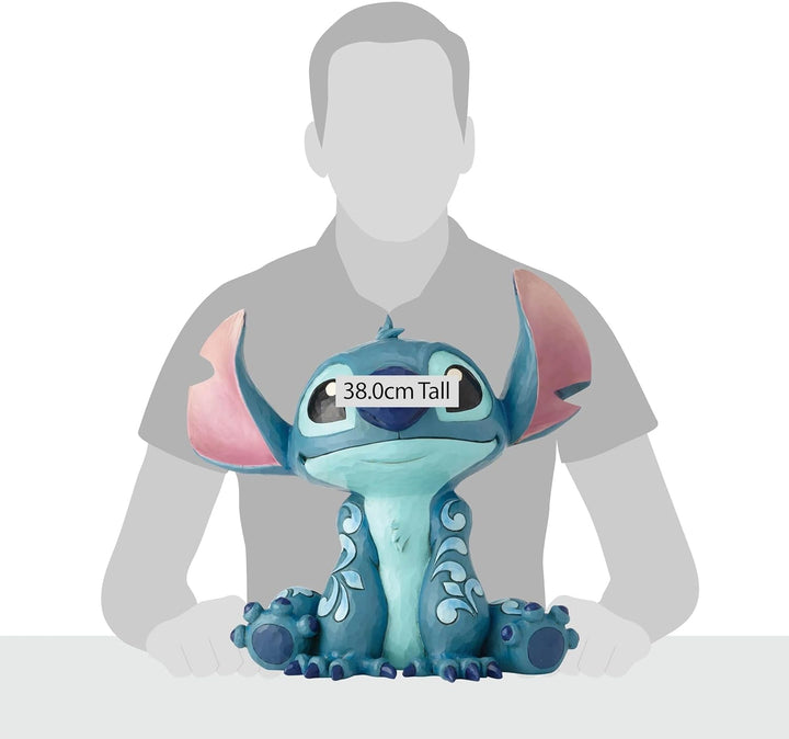 Enesco Disney,6000971,Traditions AA8Big Trouble- Stitch StatementFigur, 360 x 230 x 360 cm Big Troub