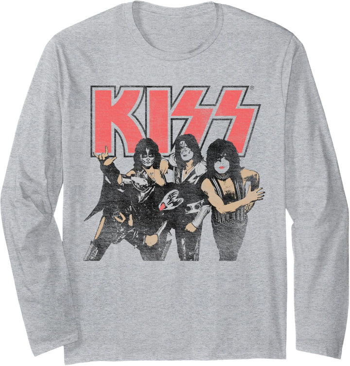 KISS - Schreien Sie es laut Porträt Langarmshirt