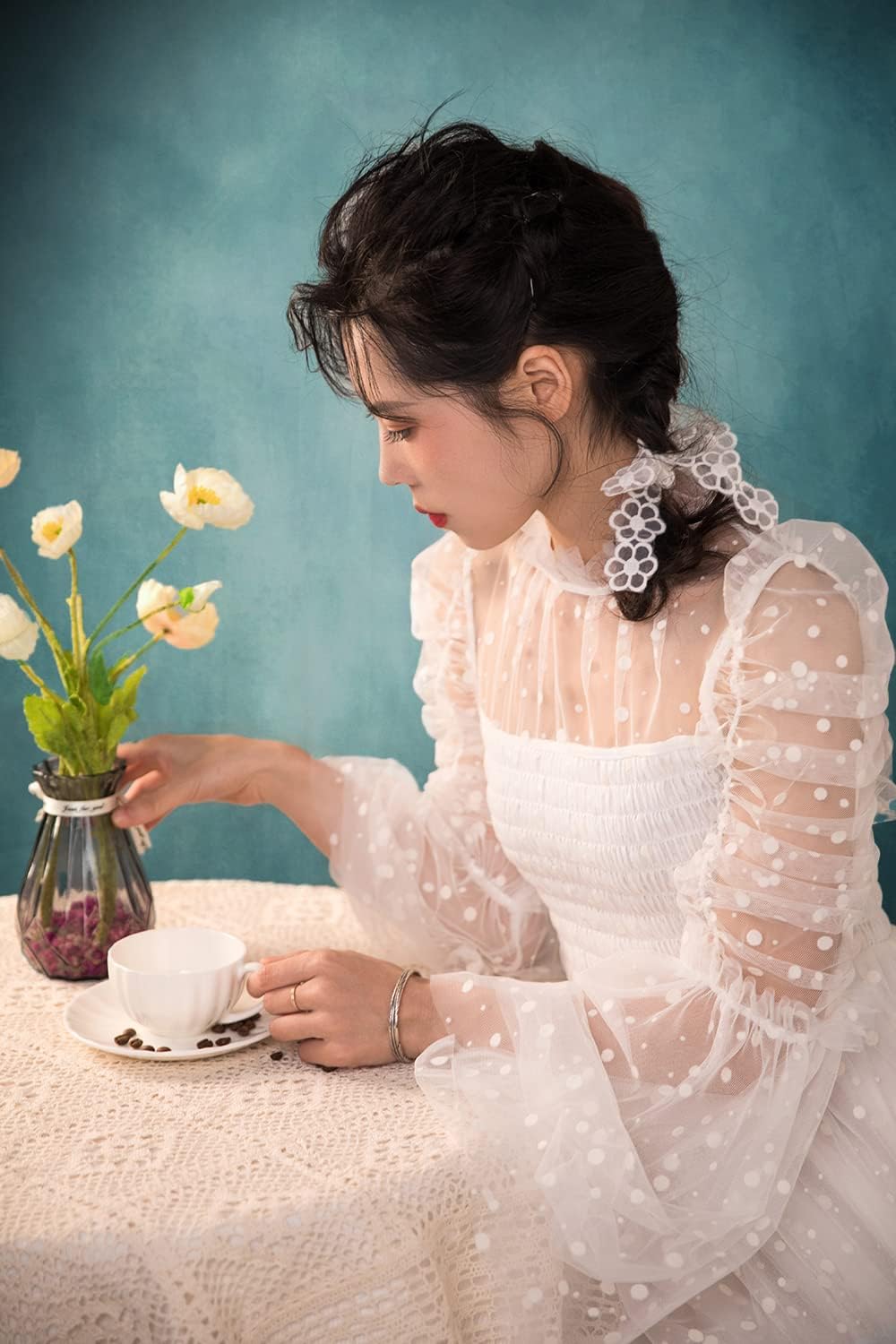 Kate 1.5x2.2m Cyan Portrait Hintergrund Cyan Textur Hintergrund Cyan Mikrofaser Hintergrund Studio R