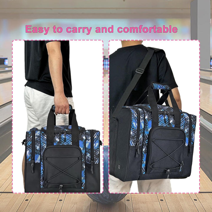 Bowlingtasche für einen Ball | Bowlingballtasche | Bowlingballtasche für Ball, multifunktionale Hand