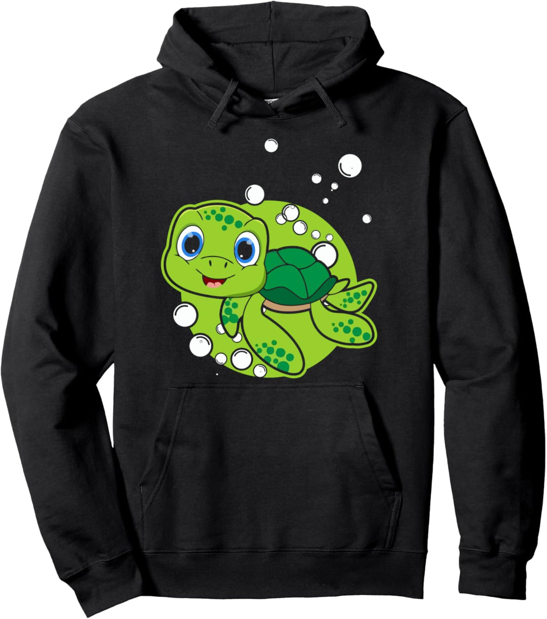 Meerestiere Schildkröte Geschenk Pullover Hoodie