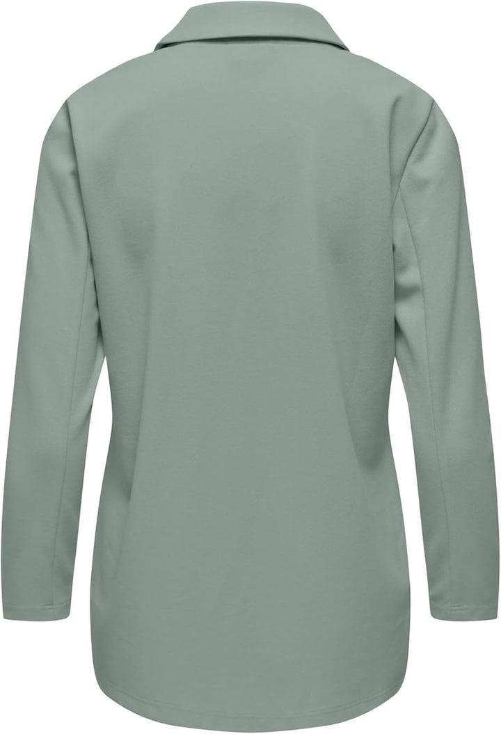 JDY Damen leichte Jacke Blazer JDYGeggo Damensakko S Chinois Green, S Chinois Green