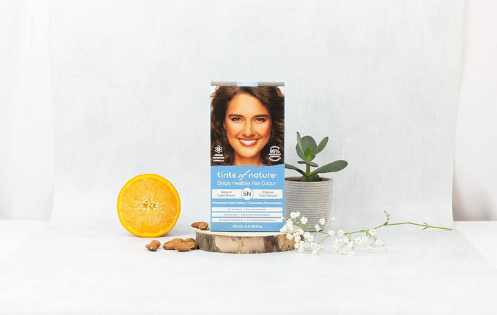 Tints of Nature 5N Natural Light Brown Permanent Hair Dye, Natürliches Hellbraun Permanente Haarfarb