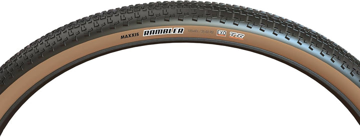 Maxxis Rambler Dual Compound EXO Tubeless Ready Folding Tire Schwarz 28, Schwarz 28