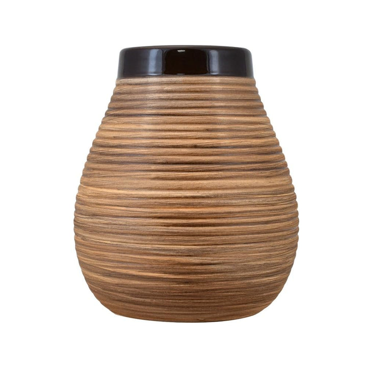 Mate Tee Bio Set Verde Mate - Yerba Mate Energia Organica 400g - aus Brasilien - 5mm Grobe Blätter -