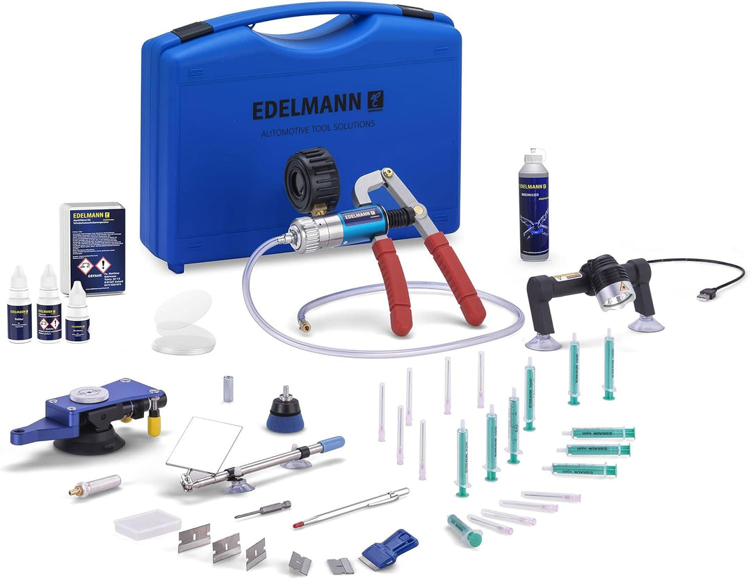 EDELMANN Steinschlagreparatur Komplettset Master 2370 Windschutzscheiben - Glas Reparatur