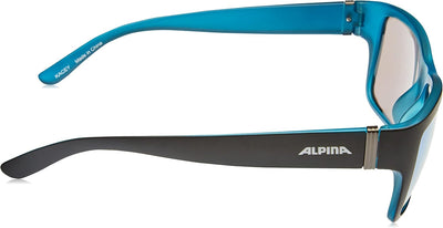 ALPINA KACEY - Verspiegelte und Bruchsichere Sonnenbrille Mit 100% UV-Schutz Für Erwachsene Black Ma