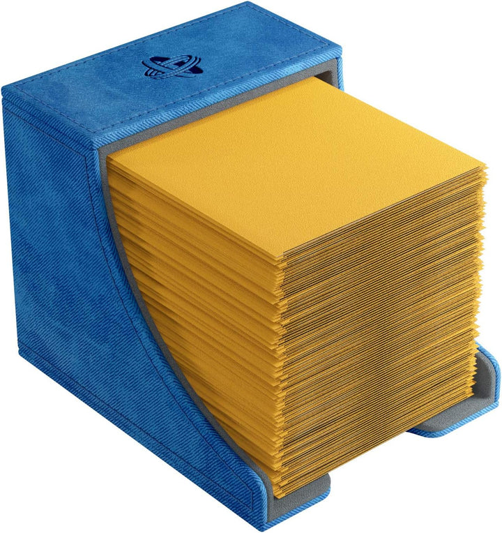 Gamegenic Watchtower 100-Card Convertible Deck Box, Blue Blau, Blau