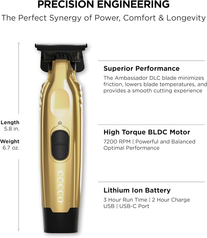 Cocco Veloce Pro Trimmer - Gold