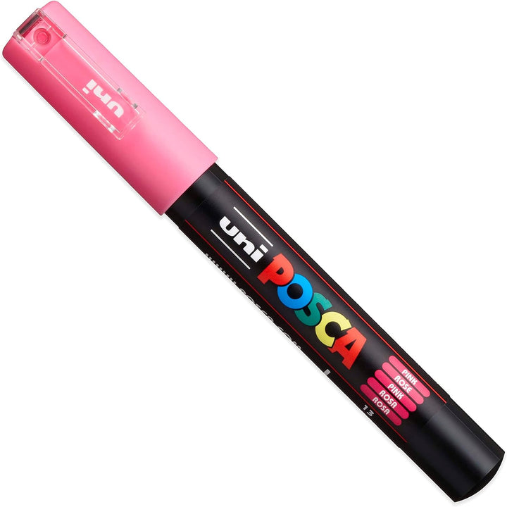 Posca - PC-1M Art Paint Marker – Set mit 8 Stück – in Kunststoffhüllen – Sommertöne