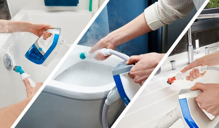 Rowenta Clean & Steam Multi Dampfstaubsauger RY8544 | Gleichzeitig saugen und wischen | Abnehmbares