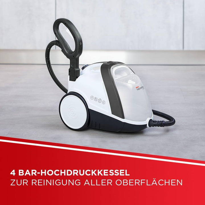 Polti Vaporetto Smart 120, Dampfreiniger mit Hochdruckheizkessel, 4 Bar, tötet und beseitigt 99,99%*