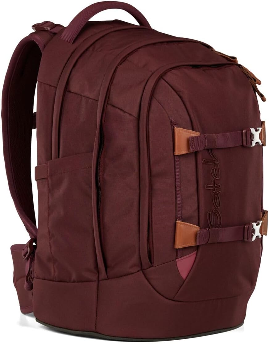 Satch Pack Nordic Skandi Edition Schulrucksack 2tlg. (Nordic Ruby), Nordic Ruby