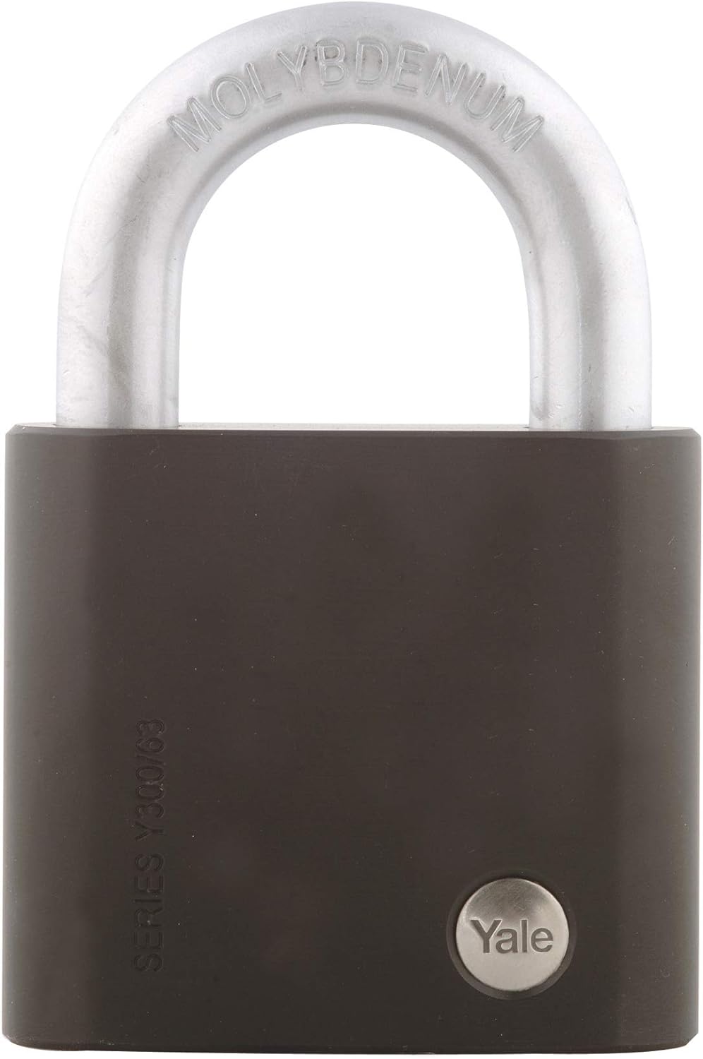 Yale Edelstahl-Hangschloss - maximale Sicherheit, 63 mm Standard Bügel, Standard Bügel