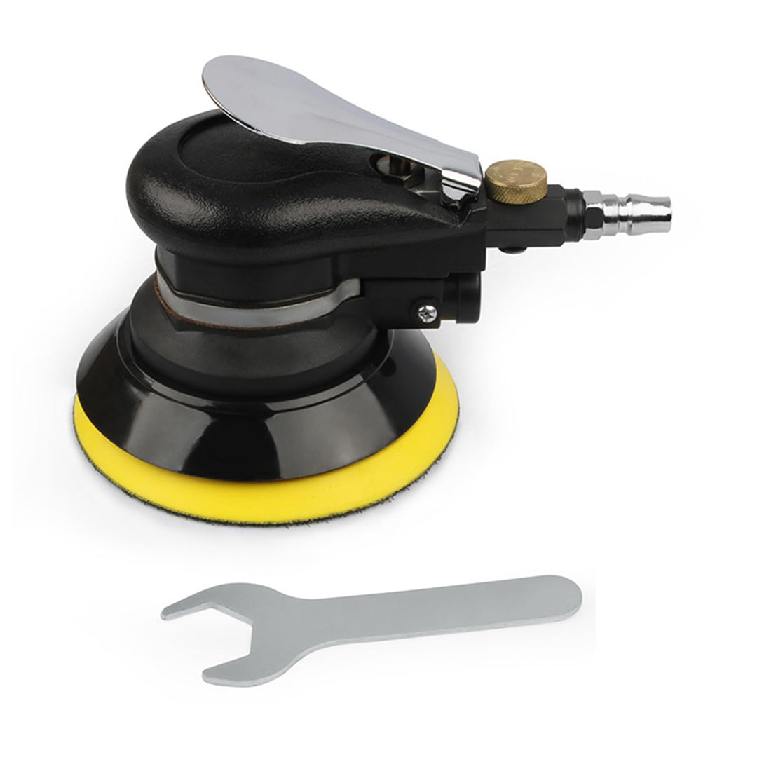 Weytoll Poliermaschine Air Exzenterschleifer, 6"150MM Exzenterschleifer Druckluft Mit 4 Arten von Po