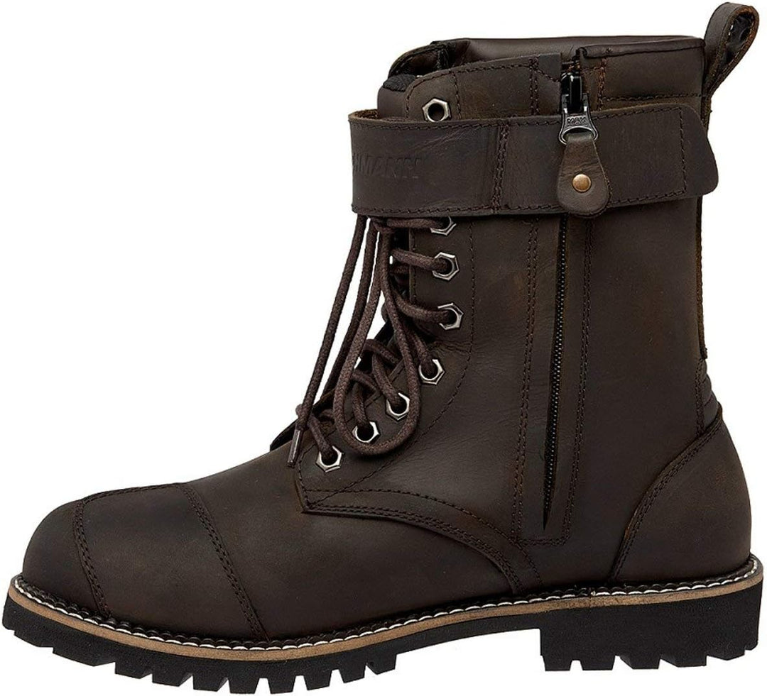 Kochmann Rider wasserdichte Motorradstiefel (Brown,41) 41 EU Braun, 41 EU Braun