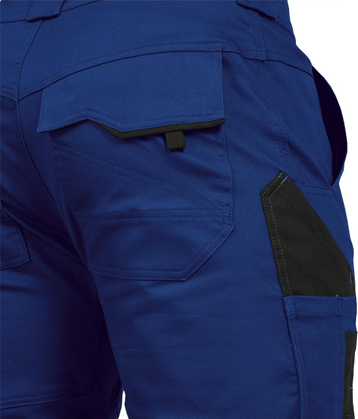 Leibwächter Kurzehose Damen Shorts Flex LINE Kornblau-schwarz Nr. FLXDK20 Grösse 36