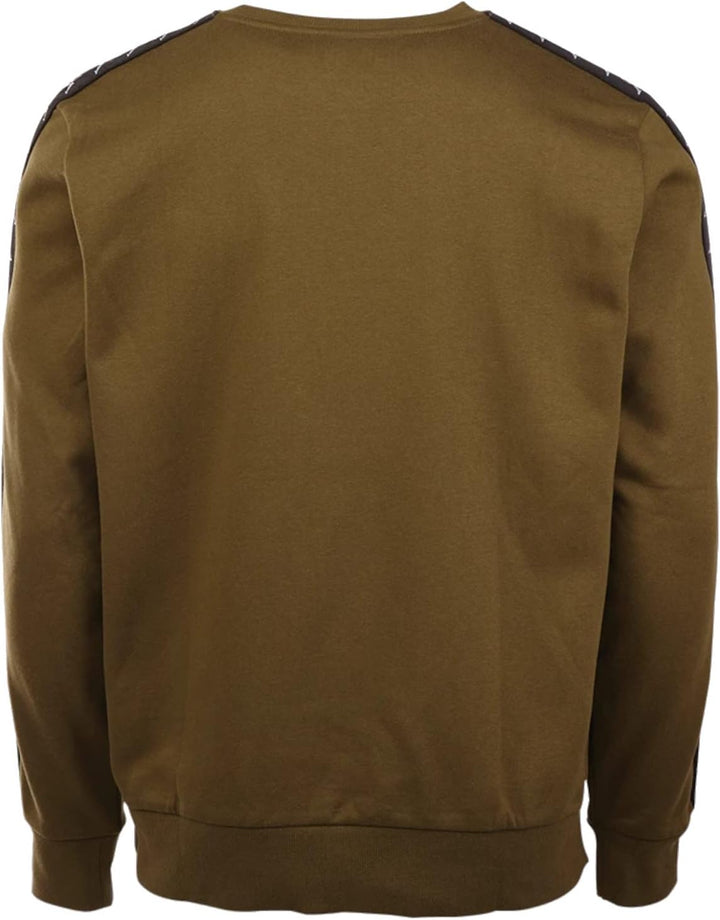 Kappa Men's Sweatshirt, Brown, L
