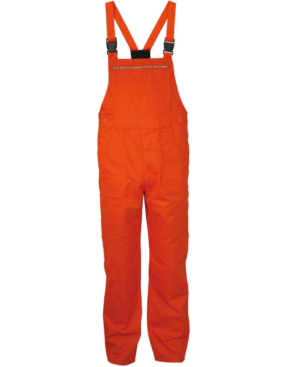 Carson Classic Workwear Arbeitslatzhose aus reiner Baumwolle, 1 Stück, 48, orange, KTH26.OR Orange 4