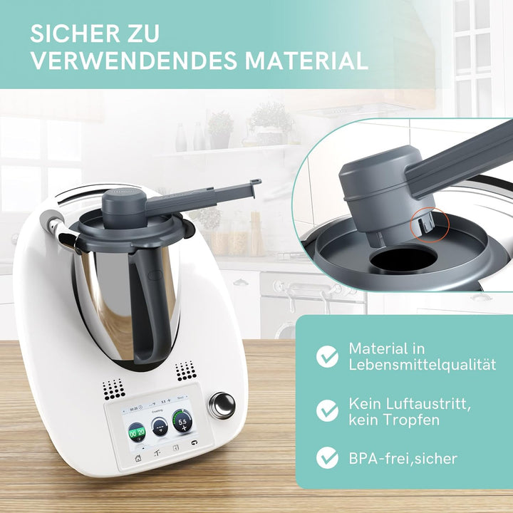Dampfumleiter für Thermomix TM6 TM5 TM31, Dampfumleitung zum Schutz von Küchen Hängeschränken, Dampf