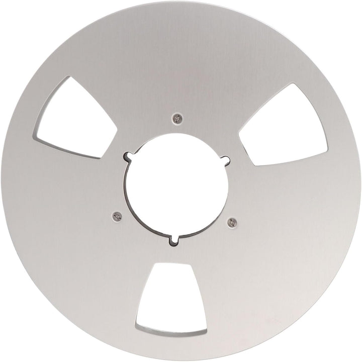 VBESTLIFE Aufnahmebandspule, 1/4 10-Zoll-Leerbandspule, Universelle Aluminiumlegierung, Leere Disc-Ö