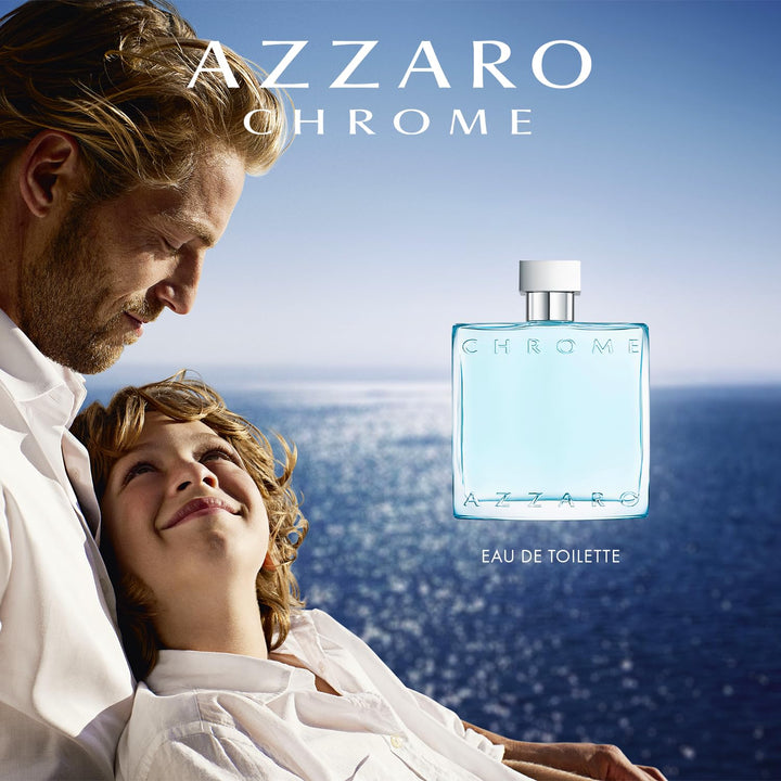 Azzaro Chrome Parfüm für Herren | Eau de Toilette Spray | Langanhaltend | Zitrisch-holziger Männer D