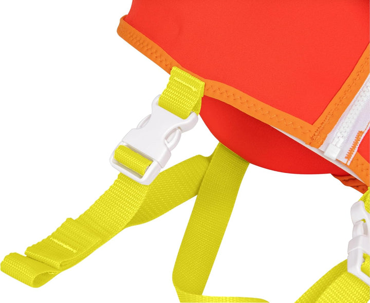 Bestway Schwimmweste Kleiner Wal mit Textilbezug, 0-2 Jahre