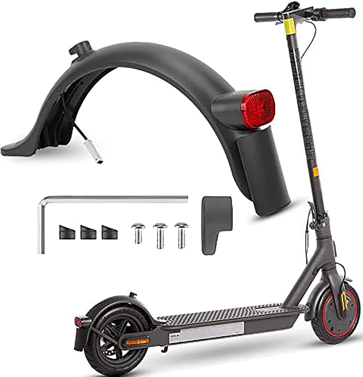 Hinterer Kotflügel Electric Scooter 3 Hinterer Kotflügel Ersatz Sets Kompatibel für Xiaomi E Roller