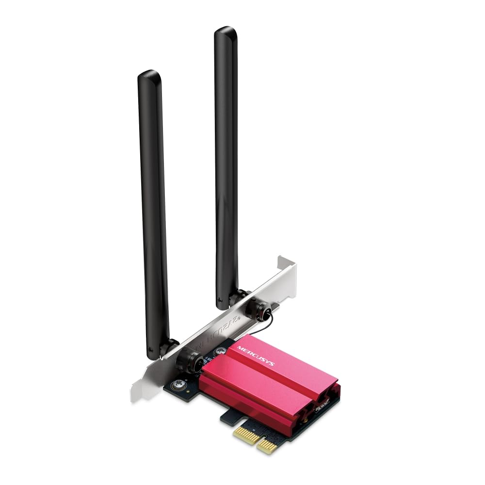 TP-Link PCIe AXE5400Mbps WiFi 6E Bluetooth 5.2, Chipsatz Intel Wi-Fi 6E, WPA3, MU-MIMO, OFDMA, WLAN-