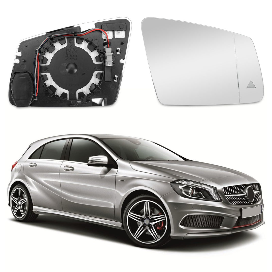Spiegelglas Ersatz für Mercedes-Benz A B C E S-Class W176 W246 W204 W212 A207 C207 C216, Toter-Winke