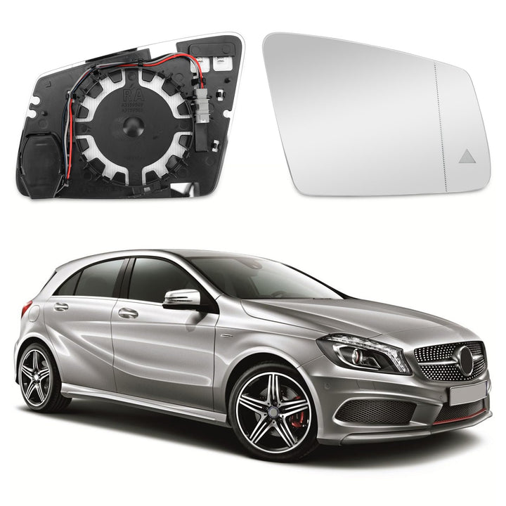 Spiegelglas Ersatz für Mercedes-Benz A B C E S-Class W176 W246 W204 W212 A207 C207 C216, Toter-Winke
