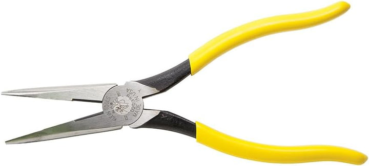 KLEIN TOOLS Isolierte Spitzzange mit Seitenschneider 214 mm, Seitenschneider