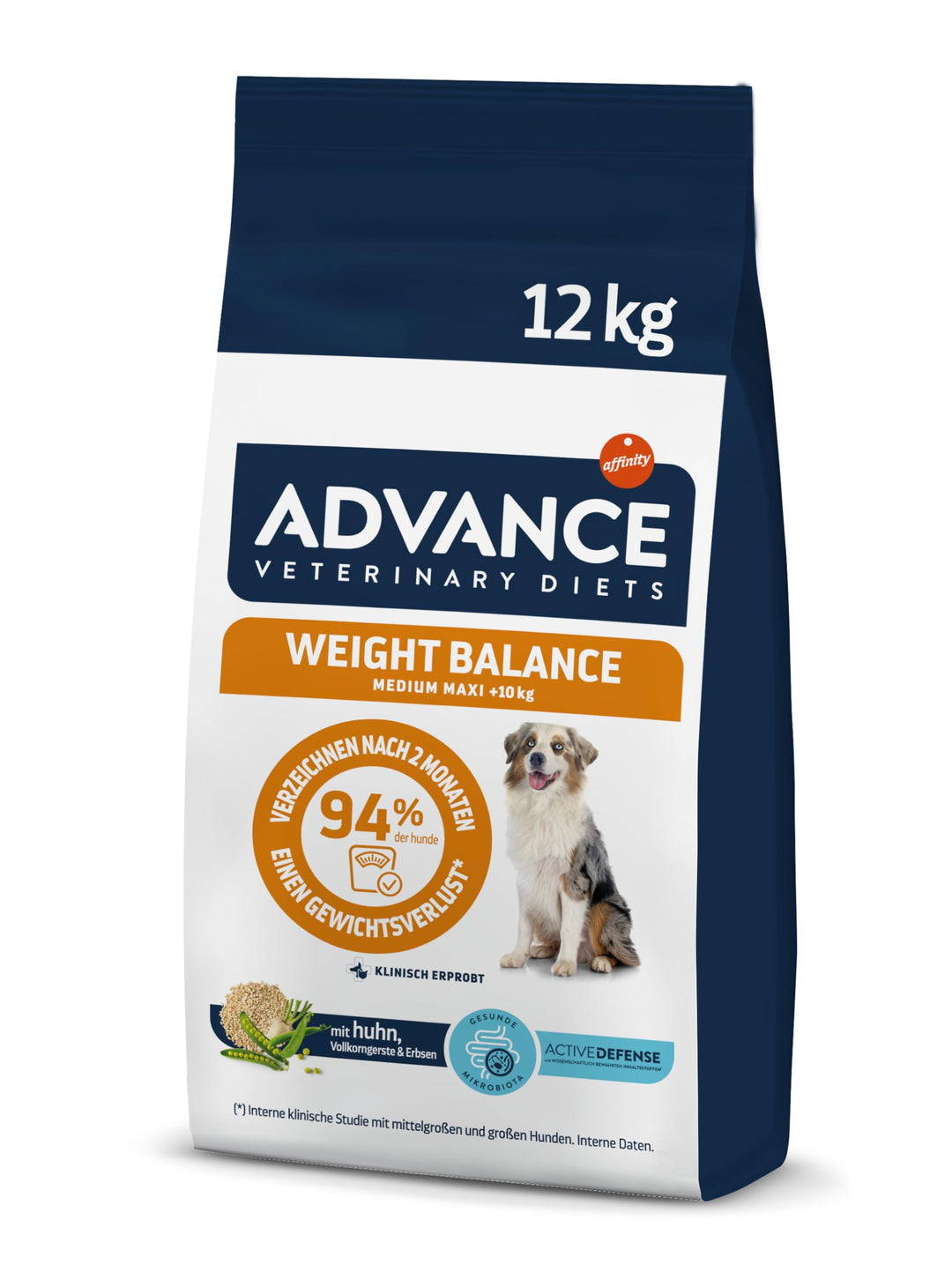 ADVANCE Obesity Management Trockenfutter Hund, 1-er Pack (1 x 12 kg)