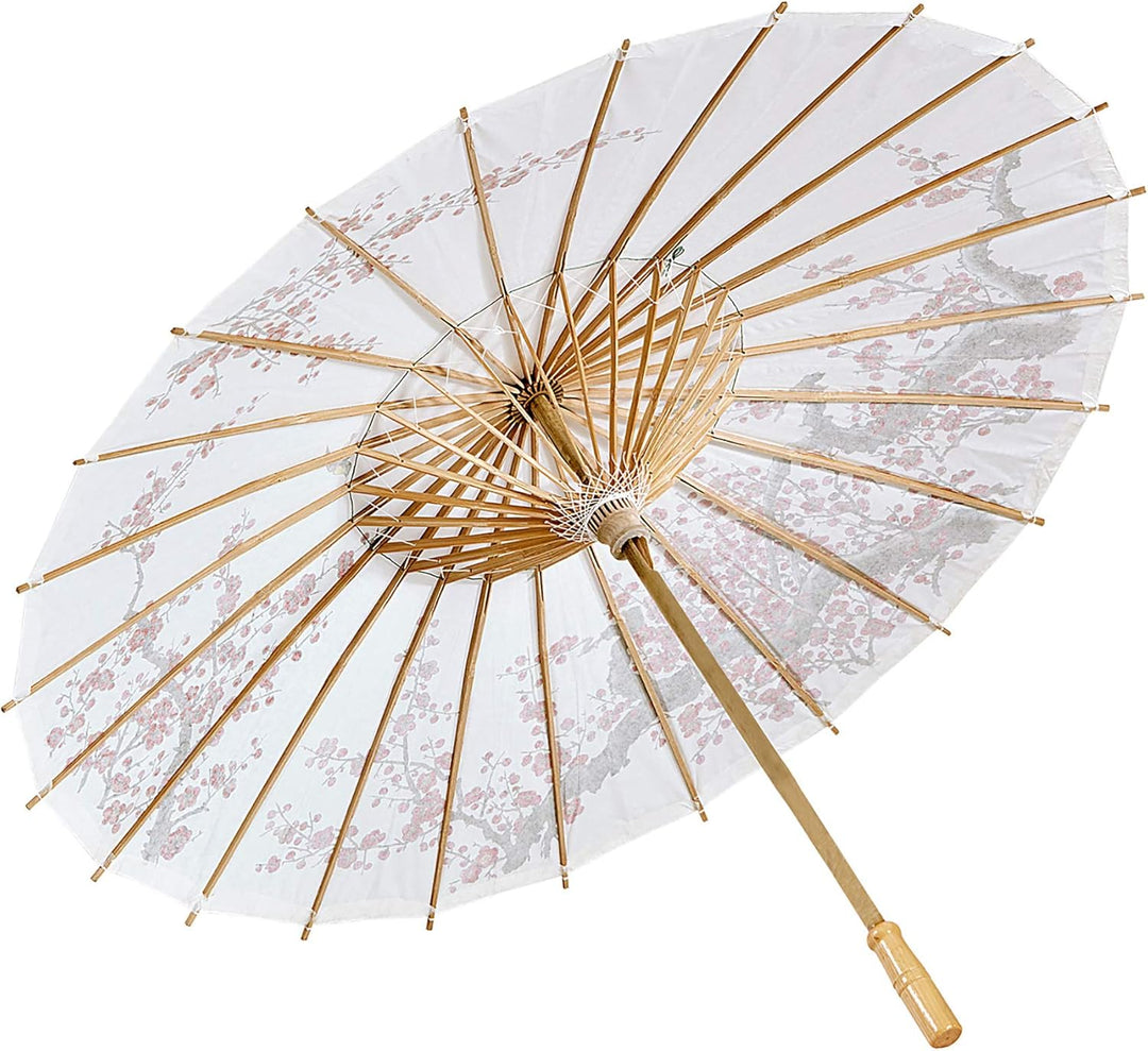 W WIDMANN MILANO Party Fashion - Sonnenschirm aus Reispapier, Asiatischer Sonnenschirm, verziert, Ma