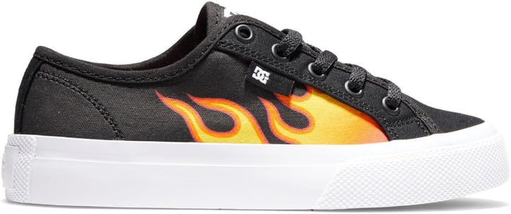 Dcshoes MANUAL Sneaker 32 EU Black Flames, 32 EU Black Flames