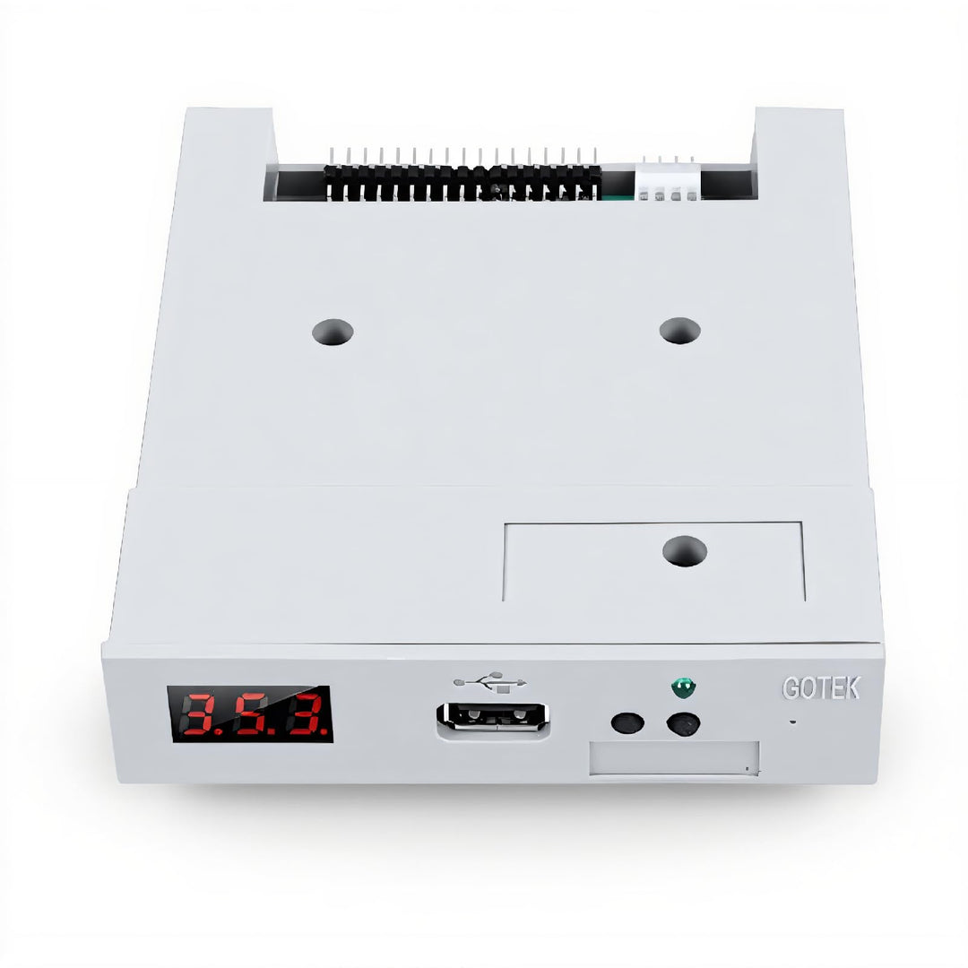 Eboxer ABS Laufwerk SFR1M44-U100 3,5 Zoll 1,44 MB USB-SSD-Diskettenlaufwerk-Emulator Plug &amp; Play (we