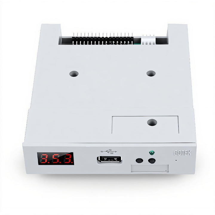 Eboxer ABS Laufwerk SFR1M44-U100 3,5 Zoll 1,44 MB USB-SSD-Diskettenlaufwerk-Emulator Plug &amp; Play (we