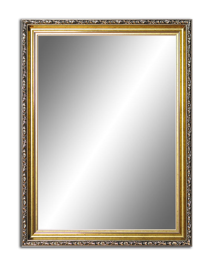 70 x 50cm, 50 x 70cm Spiegel mit Rahmen, Badezimmerspiegel Antik, Alte Spiegel, Handgefertigte, Stab