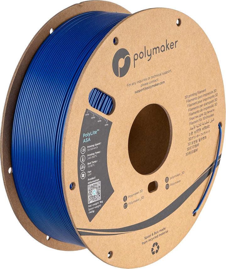 Polymaker PolyLite ASA Blue - 1.75mm - 1kg