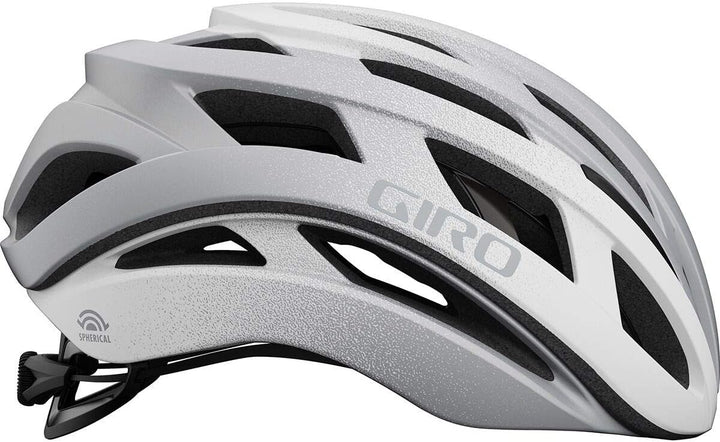Giro Herren Helios Spherical Helm S Matte White/Silver Fade 22, S Matte White/Silver Fade 22