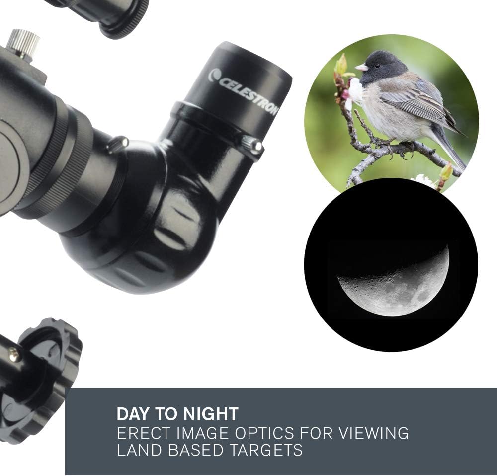 Celestron 21037 PowerSeeker 70EQ Refraktor – Schwarz, 70EQ Refraktor